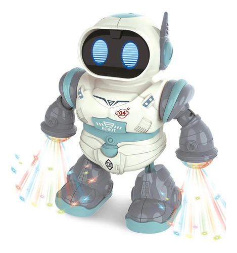Robo Lets Dance Divertido Com Luz E Som 0840 - Shiny Toys