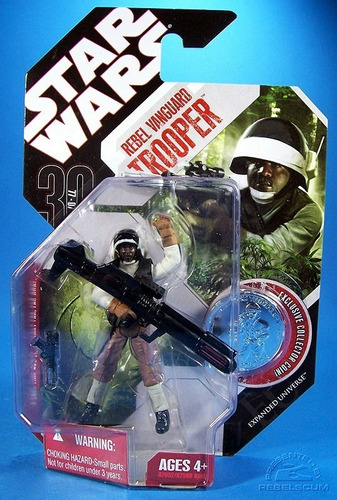 Star Wars 30 Aniversario Rebel Vanguard Trooper Unico!!!