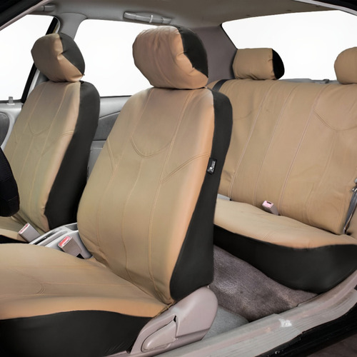 Fundas Cubreasientos Protectores Ecosport 2004-2019 Vinipiel Beige
