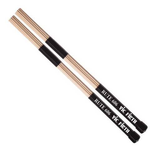 Hot Rods Varillas De Madera P/ Baterista Vic Firth Rute 606