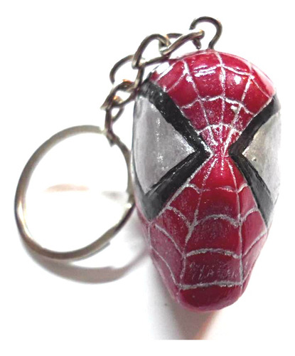 Llavero Spiderman Hombre Araña Dc Superheroes Comics Resina 