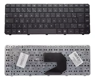 Teclado Para Notebook Hp Pavilion G4-1115br G4-1360br Aer15600010 Preto Abnt2 Marca Bringit