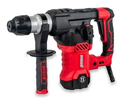 Rotomartillo electroneumático Omaha RM-32PLUS rojo frecuencia de 50Hz con 1500W de potencia 220V-230V