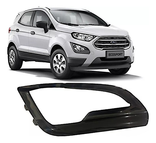 Moldura Farol Milha Ecosport 2018 19 A 2021 Com Furo Direito