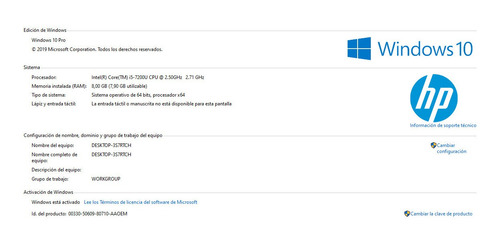 Notebook Hp Probook 450 G4 En Desarme (Usado)