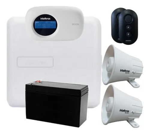 ALARMA AMT 2018 E SMART CON RECEPTOR Y TECLADO
