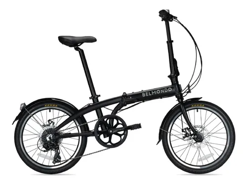 Belmondo Plegable Lucky 8 - R20 8v - Negro - Extreme Bike