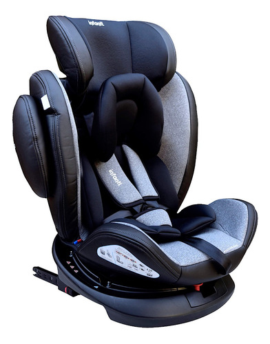Butaca Para Bebe Infanti Isofix Multiage 360º Gris (0-36kg)