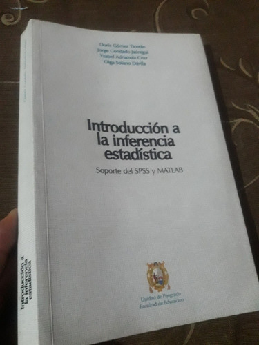 Libro Inferencia Estadistica Con Spss Y Matlab Doris Gómez 
