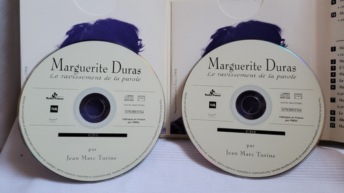 Marguerite Duras Ravissement De La Parole Jean M Turine 4 Cd