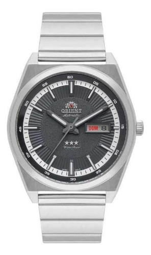 Relógio Masculino Orient F49ss007 G1sx Prateado Cinza