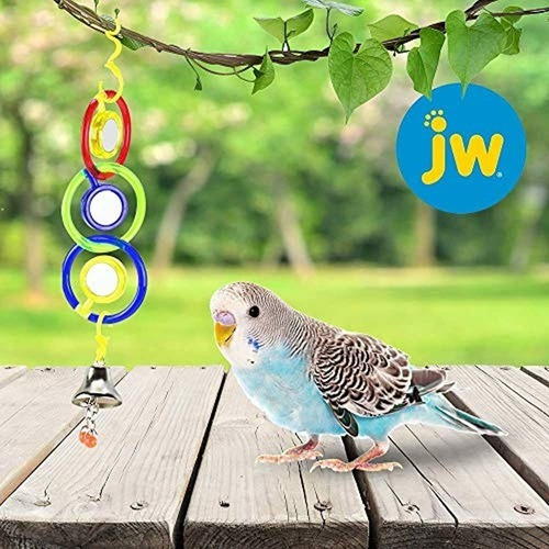 Jw Pet Company Activitoys Triple Mirror Bird Toy
