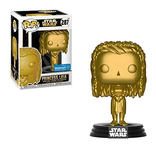 Pop! Star Wars Princess Leia Oro Figura De Vinilo