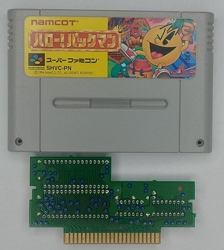 Hello! Pacman Original, Japonês. Famicom Snes (Usado)