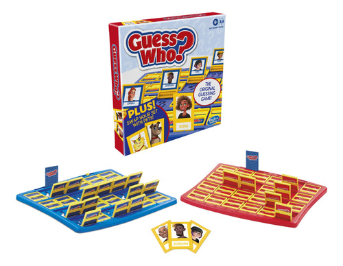 Hasbro Gaming Adivina Quién? Juego De Mesa De Adivinar El Pe