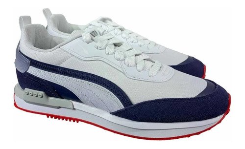 Tenis Puma City Rider Gradient Blanco-azul Caballero X