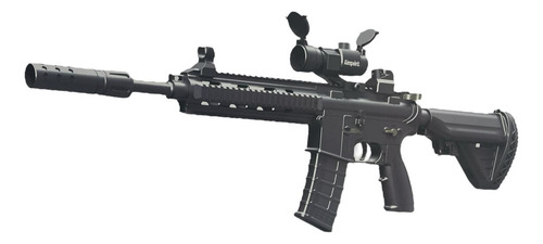 Rifle Hidrogel Automatico Tipo Gotcha Negro