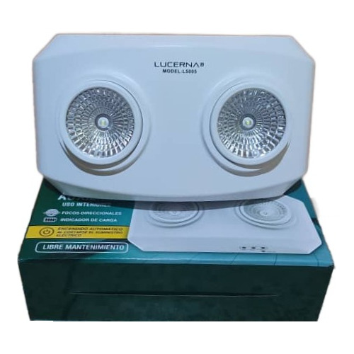 Lampara Led Emergencia Faro Direccionable Lucerna Mod:l5005