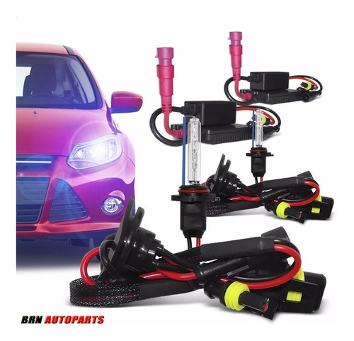 Kit Xenon Lâmpada H11 8000k Moto Carro 12v