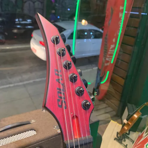 Guitarra Solar Les Paul Trans Blood Red Matte Gc2.6tbr MercadoLivre