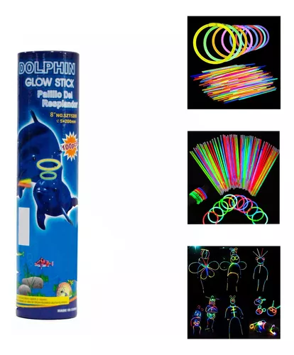 Pulseras Luminosas - 100 unidades - Pulseras Fluor – Grandado