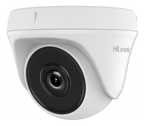 Camara De Vigilancia Tipo Domo Hilook 1080p/2mp Metalica