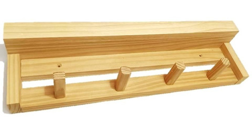 Imagen 1 de 2 de Perchero Pared Organizador Nordico Recibidor