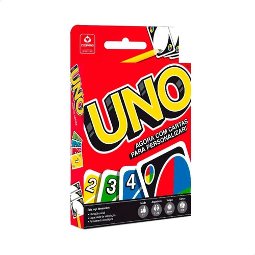 Jogo Baralho Uno Cards Original Copag 1 Unidade