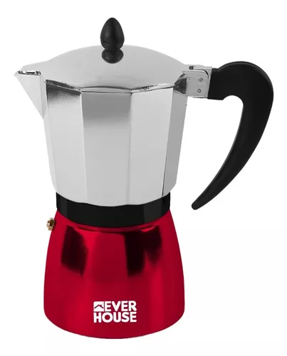 Orbegozo KFR 640 Cafetera Italiana 6 Tazas Rojo