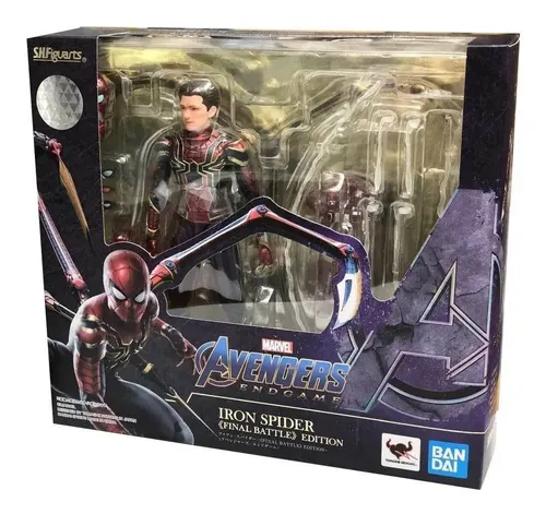 BANDAI - 新品 S.H.フィギュアーツ MCU BIG3 final battle ver S.h Figuarts Iron Spider Avengers Endgame Final Battle | MercadoLivre