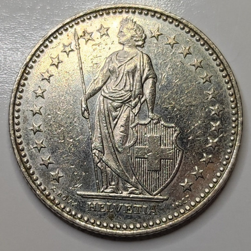 Moeda 1 Franco 1985 Suíça (Usado)