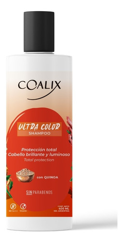 Shampoo Ultra Color Con Quinoa Coalix X 400 Ml