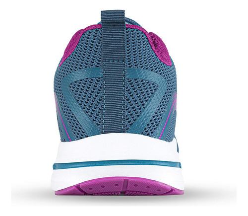 Imagen 5 de 8 de Tenis Pulmi Azul-fuc Para Mujer Croydon