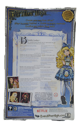Boneca Mattel Ever After High Blondie Lockes Bbd54