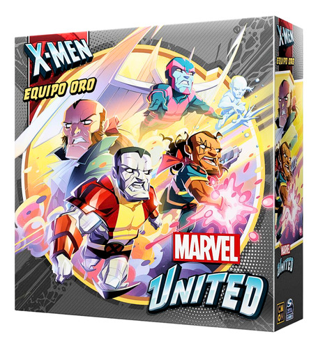 Juego De Mesa - Marvel United X-men Equipo Oro Aldea Juegos