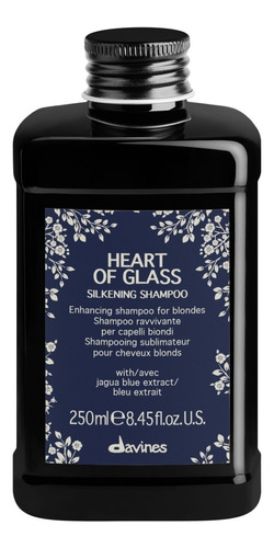 Shampoo Matizador Davines Heart Of Glass Silkening 250 Ml