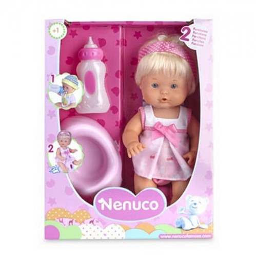 Muñeca Nenuco Toma Biberón Y Hace Pipi - Encontralo.shop-