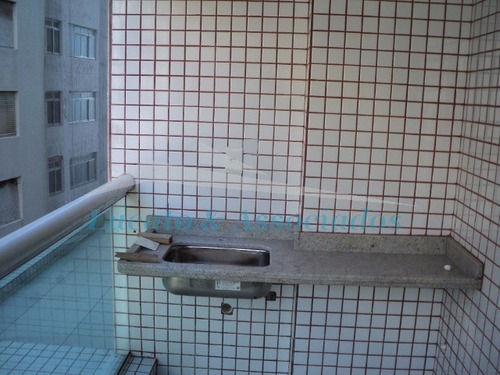 Imagem 18 de 20 de Apartamento Para Venda, Prédio Frente Mar Campo Da Aviação, Praia Grande Sp - Ap01796 - 67663598