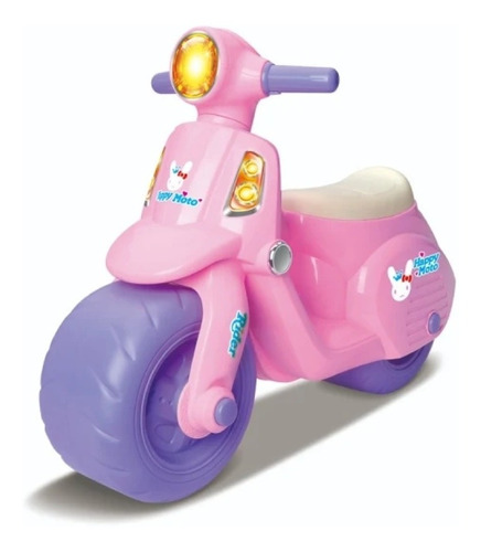 Moto Vespa Plástica P/ Bebé 1a3 Años Resistente Montable