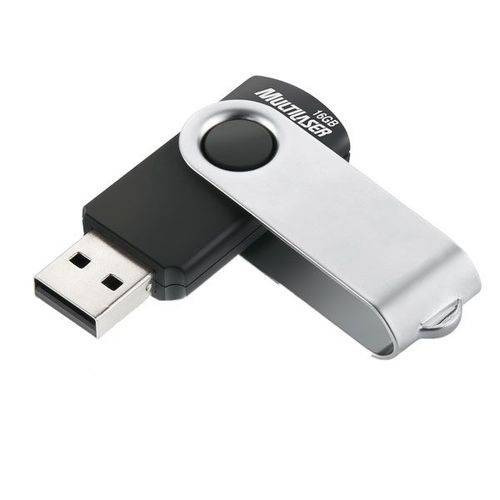 Kit 10 Pen Drive 16gb Multilaser Twist Original Com Nota