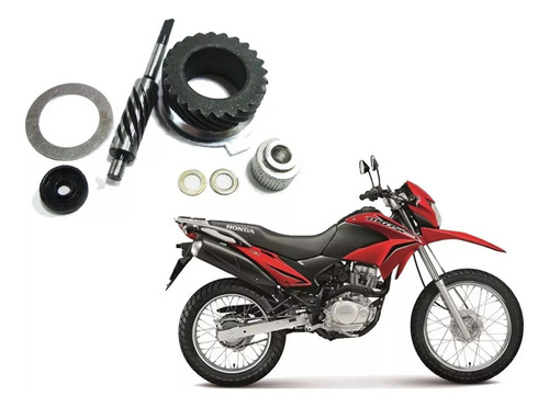 Engrenagem Velocimetro Pinhão Honda Bros 125 / Bros 150