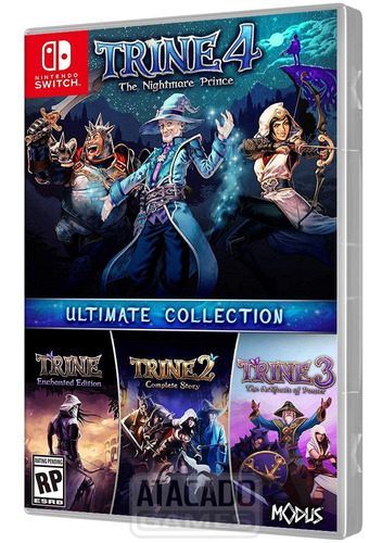 Jogo Trine Ultimate Collection Nintendo Switch Mídia Física