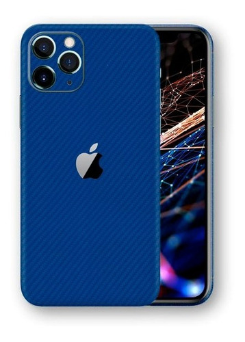 Película Skin iPhone 11 Pro 5.8 Kingshield 3d Fibra Carbono