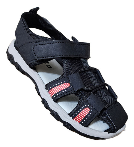 Chalitas De Niño Con Velcro Comodas Estilo Gladiadoras 7405