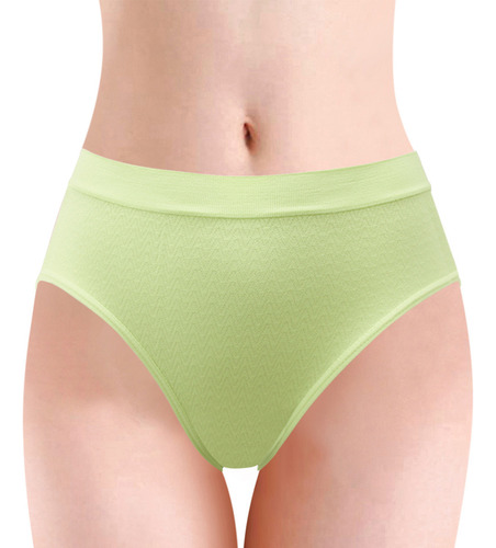 Calzón Bikini Corte Juvenil Mujer Microfibra Suave 12 Piezas
