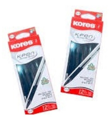 Boligrafos Kores X 4 Cajas De 12 Unidades 