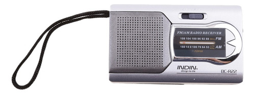 Radio Fm Am Portàtil Bolsillo De Receptor Mini Telescópica