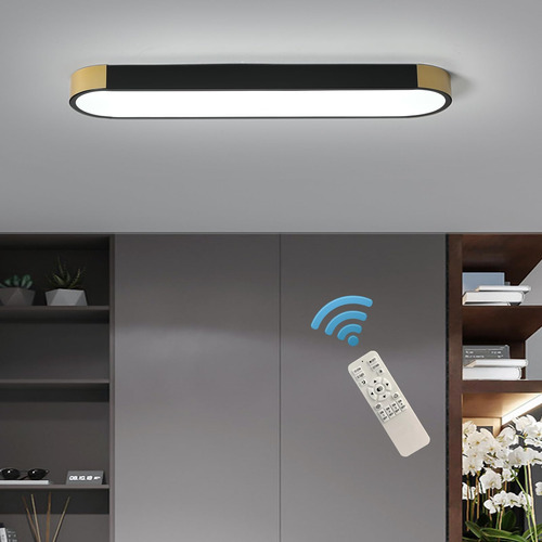 Tioolo Lámpara De Techo Led Regulable De Acrílico Moderno, L