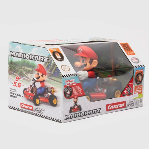 Imagen 2 de 4 de Promo Auto Mario Kart Control Remoto Con Sonido 1:2