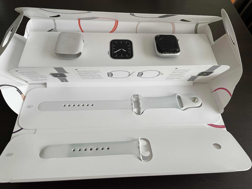 Apple Watch Series 5 De 44mm Silver (requiere Nva Pantalla)